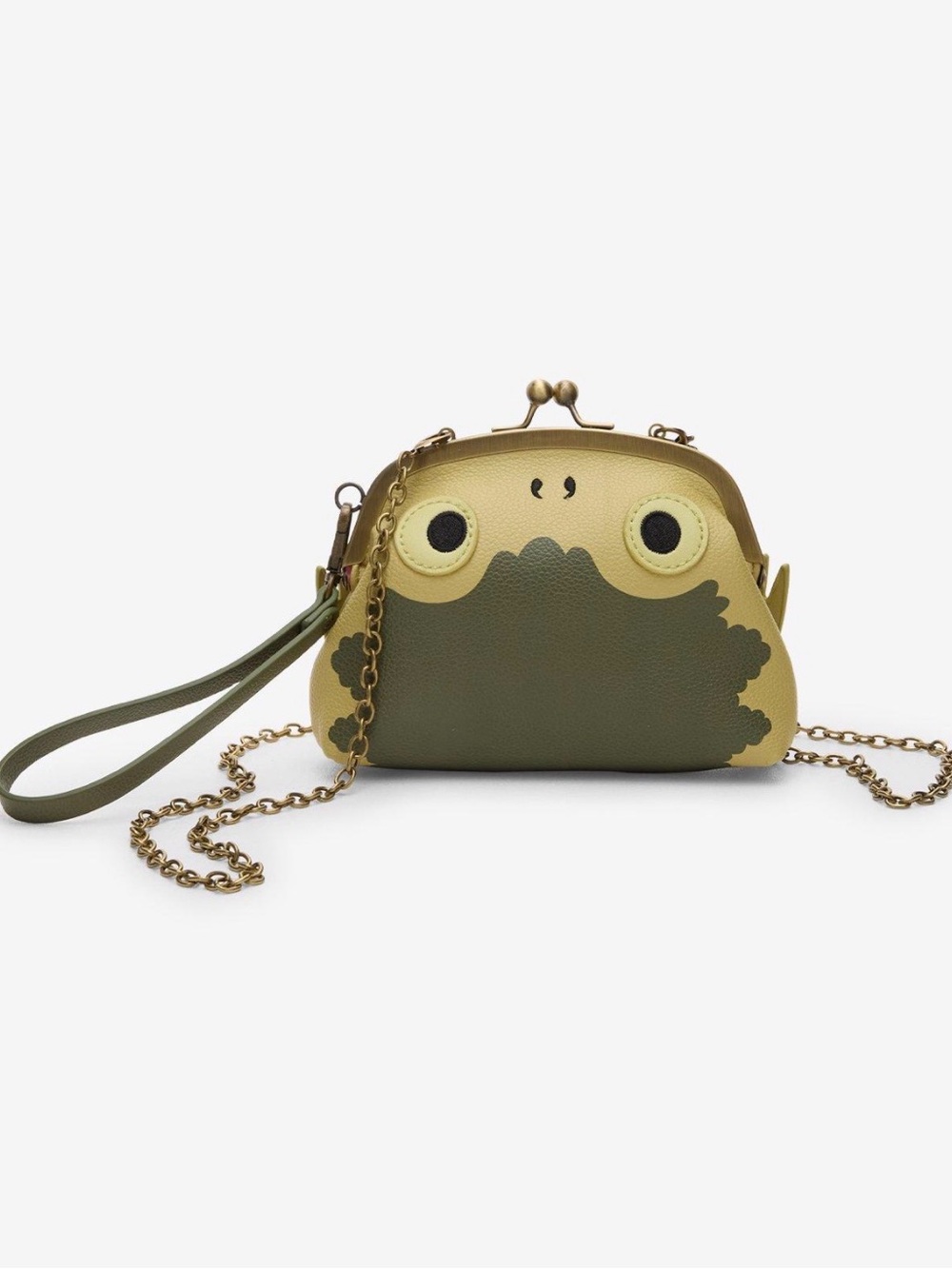 New Over The Garden Wall Frog Kisslock Bag